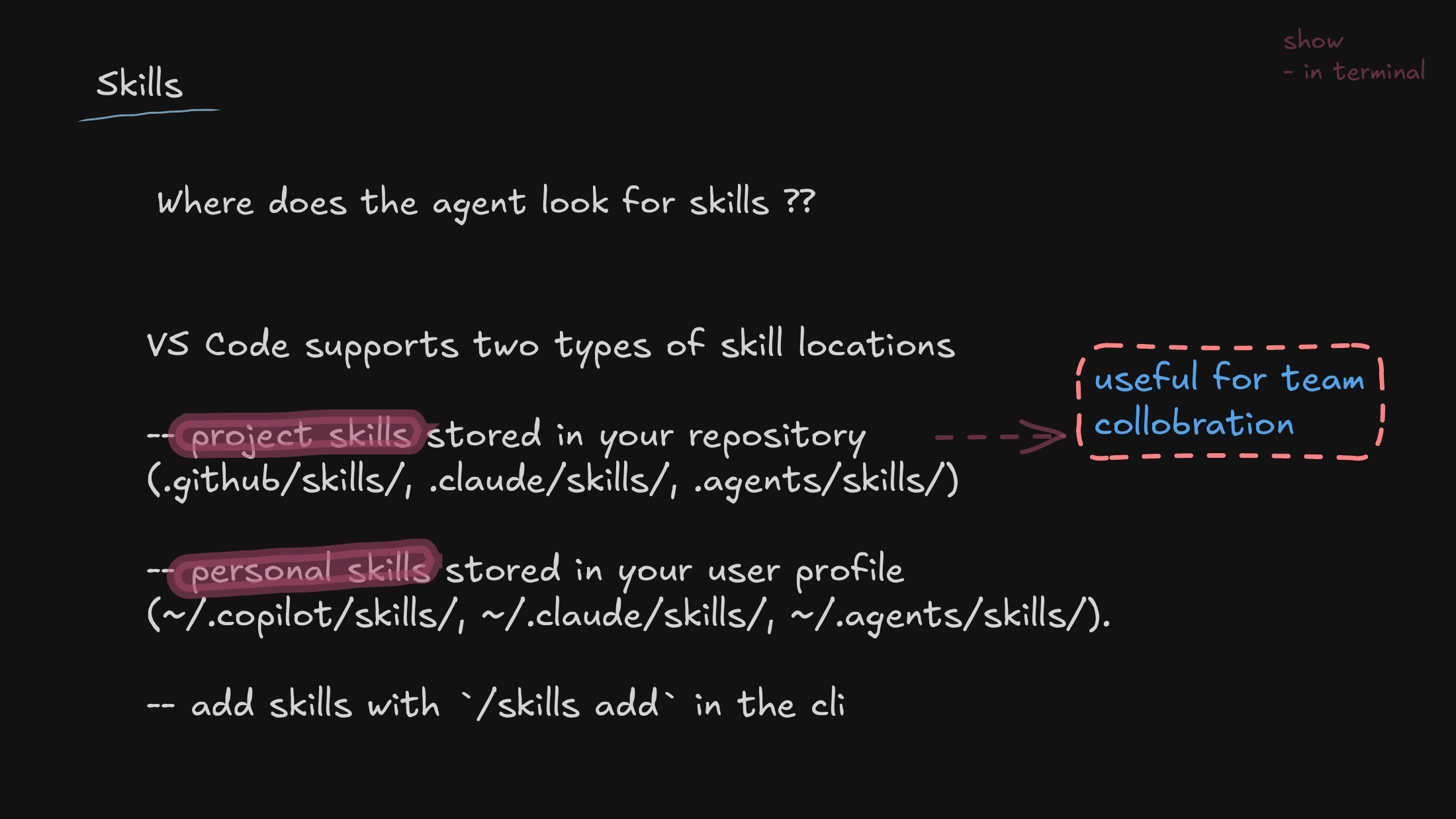 Skill deployment: repo vs local